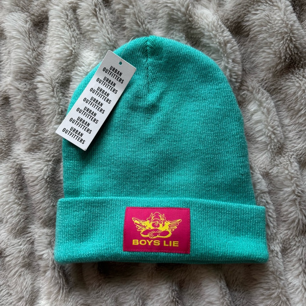 Boys Lie Teal Beanie